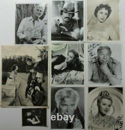 Une collection rare de photos de stars de cinéma signées à la main, provenant de Christie's