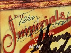 V. RARE Elvis Band The Imperials AUTOGRAPHES SIGNÉS À LA MAIN BOÎTE CD COMME NEUVE