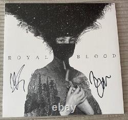 Vinyle autographe HAND SIGNÉ de Royal Blood éponyme