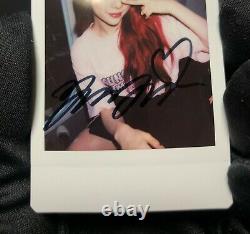 Wjsn (cosmic Girls) Authentique Signé À La Main Polaroid Yeonjung