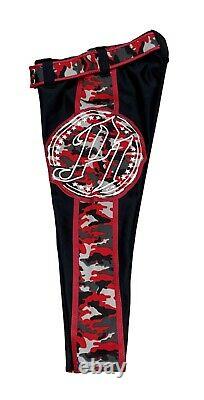 Wwe Aj Styles Ring Worn Hand Signed Vest Tights And Pads With Proof And Coa P1