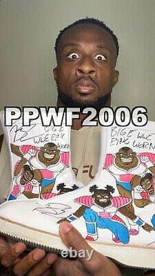 Wwe Big E Ring Worn Hand Signé Autographié New Day Boots With Proof And Coa 2