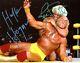 Wwe Hulk Hogan Et Ric Flair Signée À La Main Autographié 8x10 Photo Avec Coa 3