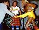 Wwe Hulk Hogan Et Roddy Piper Signée À La Main Autographié 8x10 Photo Avec Coa