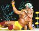 Wwe Hulk Hogan & Ric Flair Signé À La Main Autographié 8x10 Photo Avec Beckett Loa