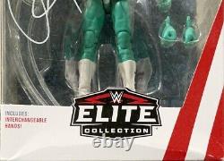 Wwe Rey Mysterio Jr Signé À La Main Autographié Elite #69 Jouet Avec Coa Très Rare