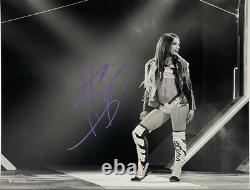 Wwe Sasha Banks Hand Signé Autographié 11x14 Limited Black/white Photo 25 Of 50