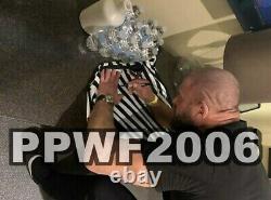 Wwe Triple H Hand Signé Bague Dédicacée Porté Wm34 Ref Shirt With Proof And Coa