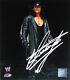 Wwe Undertaker Signée À La Main Autographié Photofile Photo Avec Pic Proof Et Coa 15