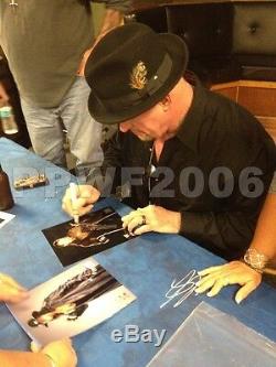 Wwe Undertaker Signée À La Main Autographié Photofile Photo Avec Pic Proof Et Coa 4