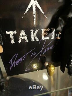 Wwe Undertaker Signée À La Main Autographié Urne Rip Inscription Et La Preuve