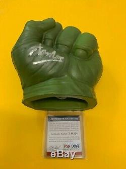 (signé) Stan Lee Écrire Hulk Main Gauche (psa Adn T58524) Marvel Rare