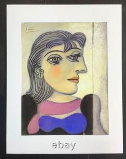 Œuvre prête à encadrer, signée à la main au crayon par Pablo Picasso, avec certificats Œuvre prête à encadrer, signée à la main au crayon par Pablo Picasso, avec certificats